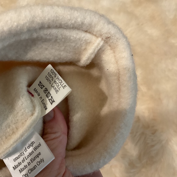 Frontgate German Klein More Collectible Wool Skate Christmas Stocking - Picture 4 of 5